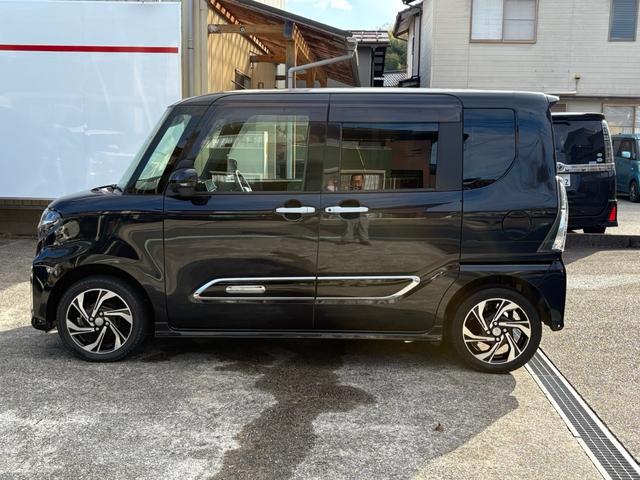 タント カスタムRSスタイルセレクション ワンオーナー 4WDターボ クルーズコントロール 純正9型ナビ・TV 衝突被害軽減ブレーキ LEDヘッドライト&フォグ 両側オートスライドドア ETC バックカメラ 両席シートヒーター(4枚目)