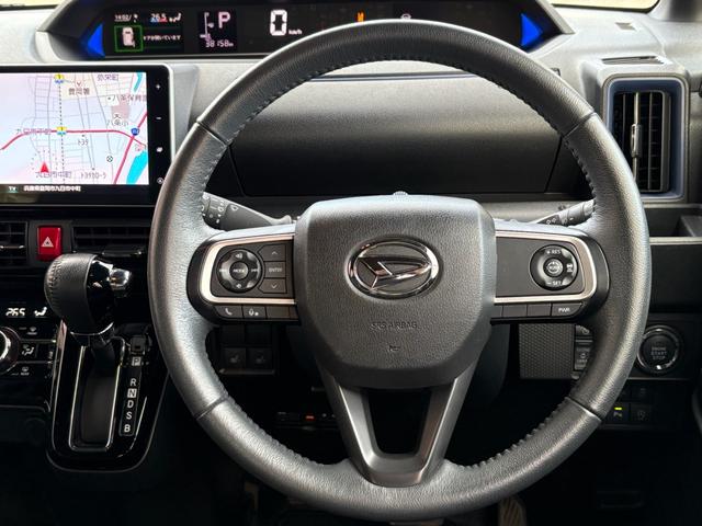 タント カスタムRSスタイルセレクション ワンオーナー 4WDターボ クルーズコントロール 純正9型ナビ・TV 衝突被害軽減ブレーキ LEDヘッドライト&フォグ 両側オートスライドドア ETC バックカメラ 両席シートヒーター(24枚目)