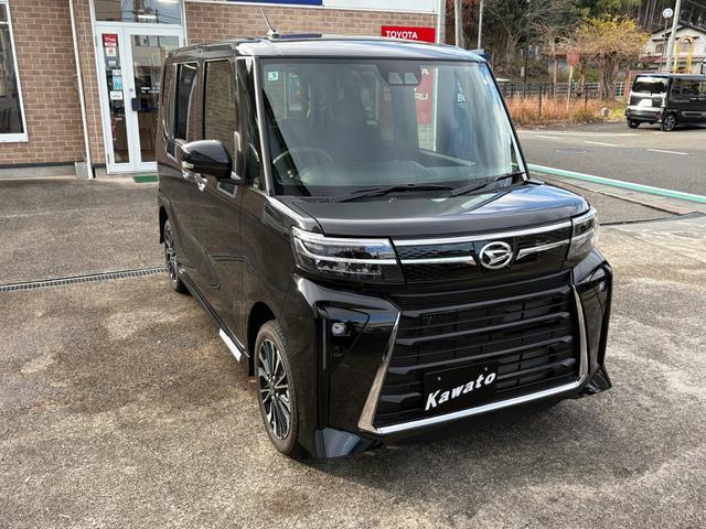 タント カスタムRS ワンオーナー 4WDターボ 純正ディスプレイオーディオ 衝突被害軽減ブレーキ LEDヘッドライト&FOG 両側オートスライドドア バックカメラ PUSHスタート キーフリー Bluetooth(3枚目)