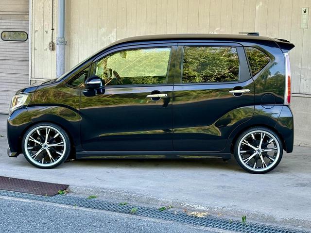 ムーヴ カスタム　ＲＳ　ハイパー　１年保証付／ユーザー買取／ワーク１７インチＡＷ／ワークシュバート／ローダウン／ダウンサス／Ｂｌｕｅｔｏｏｔｈオーディオ／走行中ＴＶＯＫ／エクリプスナビ／オートエアコン／オートライト／ＬＥＤヘッドライト（45枚目）
