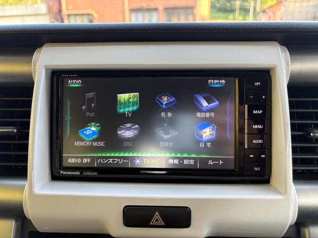 ハスラー Ｇ　１年保証付／パナソニックナビ／Ｂｌｕｅｔｏｏｔｈオーディオ／フルセグＴＶ／前席シートヒーター／衝突軽減ブレーキ／横滑り防止／オートエアコン／ＥＴＣ／スペアキーあり／アイドリングストップ／　ＣＤ／ＤＶＤ（15枚目）