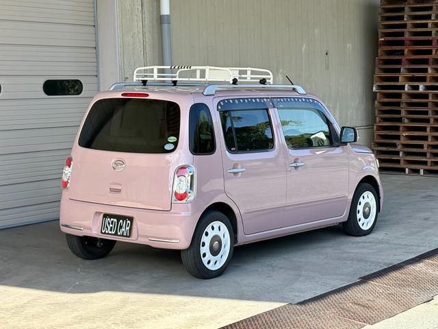 ミラココア ココアプラスＸ　距離無制限１年保証付／ルーフキャリア／社外ナビ／　オートエアコン／フロントベンチシート／アイドリングストップ／フロントフォグランプ／電動格納ミラー／ホワイトホイールキャップ／ＬＥＤヘッドライト（2枚目）