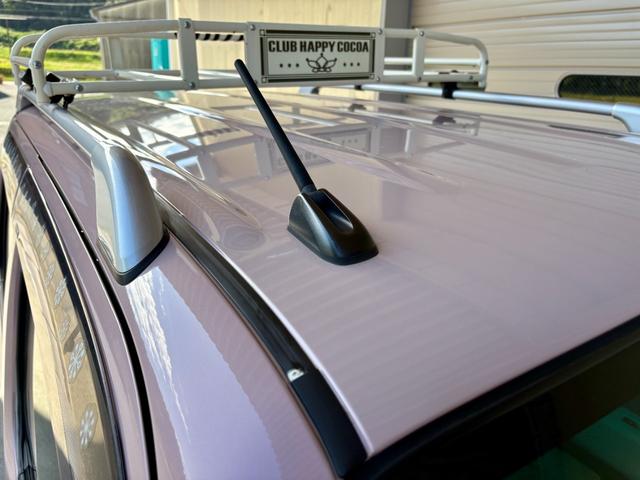 ミラココア ココアプラスＸ　距離無制限１年保証付／ルーフキャリア／社外ナビ／　オートエアコン／フロントベンチシート／アイドリングストップ／フロントフォグランプ／電動格納ミラー／ホワイトホイールキャップ／ＬＥＤヘッドライト（44枚目）