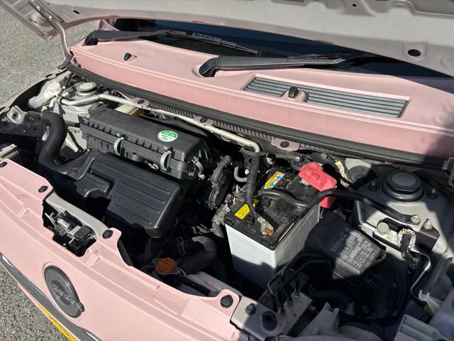 ミラココア ココアプラスＸ　距離無制限１年保証付／ルーフキャリア／社外ナビ／　オートエアコン／フロントベンチシート／アイドリングストップ／フロントフォグランプ／電動格納ミラー／ホワイトホイールキャップ／ＬＥＤヘッドライト（53枚目）