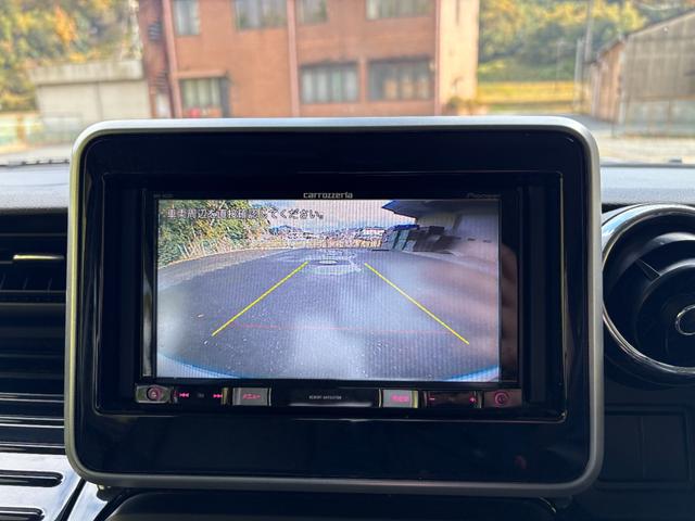 スペーシアカスタム ハイブリッドＸＳターボ　距離無制限１年保証付／カロッツェリアナビ／バックカメラ／両側電動スライド／シートヒーター／衝突軽減ブレーキ／横滑り防止／アイドリングストップ／パドルシフト／オートライト／オートエアコン／クルコン（5枚目）