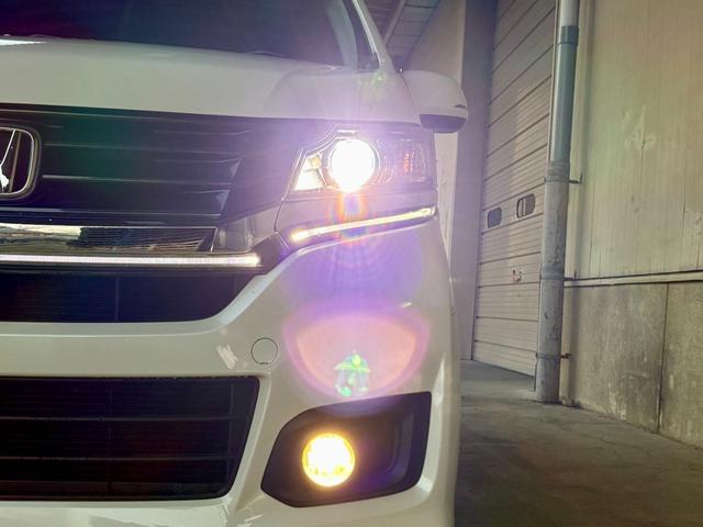 Ｎ－ＷＧＮカスタム Ｇ・ターボパッケージ　距離無制限１年保証付／ＨＩＤヘッドライト／クルーズコントロール／オートライト／オートエアコン／ＥＴＣ／フロントフォグランプ／ＵＳＢ接続／スペアキー有り／メンテナンスノートあり／横滑り防止（46枚目）