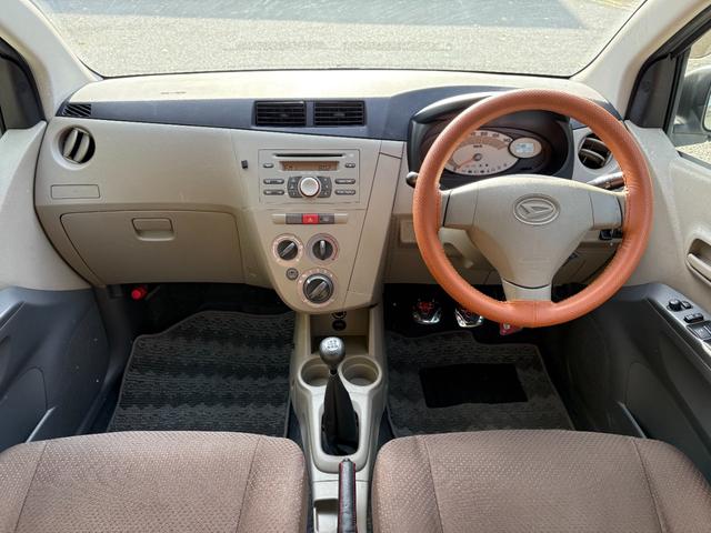 ミラ Ｌセレクション　５ＭＴ／ＬＥＤヘッドライト／電格ミラー／車検整備付／ＣＤ再生／パワーウィンドウ／キーレスキー／スペアキー有り／取説あり／エアバック／ＦＭ／ＡＭ／アルミペダル（12枚目）