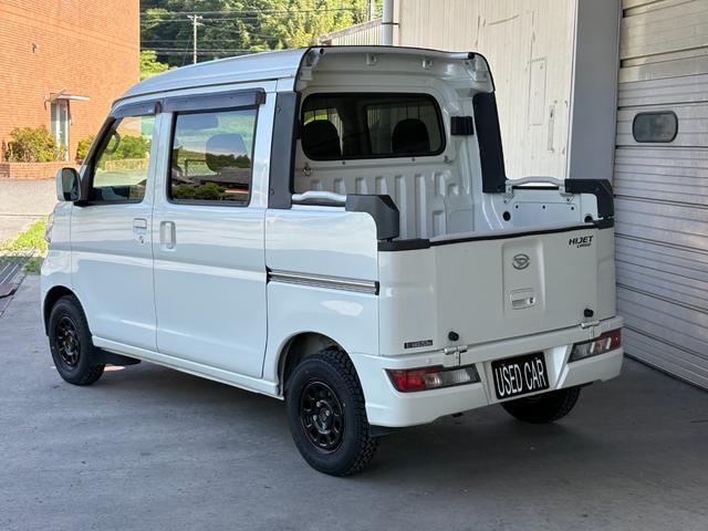 ハイゼットカーゴ デッキバンＧ　ＳＡＩＩＩ　距離無制限１年保証／社外新品ホイール／新品タイヤ／シートカバー／衝突軽減ブレーキ／横滑り防止／スマートアシスト／アイドリングストップ／オーバーヘッドシェルフ／電格ミラー／フロントフォグランプ（2枚目）
