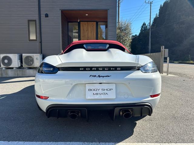 PORSCHE 718 SPYDER 718 SPYDER | 2021 | WHITE | 6000 km