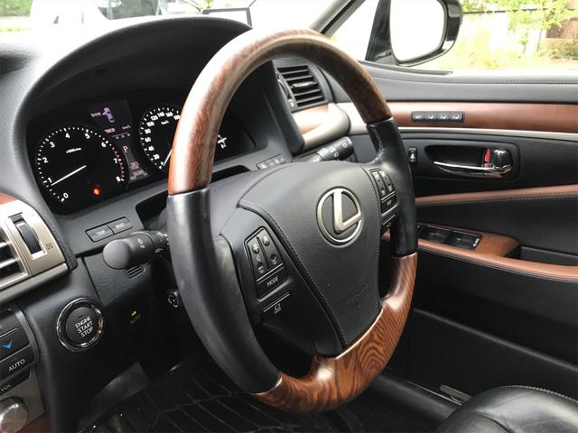 LS460 バージョンC Iパッケージ 黒革シート(6枚目)