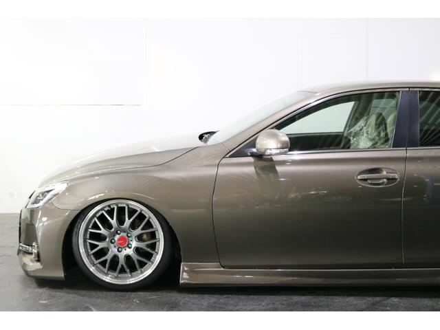 250G Fパッケージ G´s仕様 新品フルタップ車高調 新品19インチアルミ 新品タイヤ 4本出しマフラーカッター ナビ 地デジTV ビルトインETC HIDライト(11枚目)