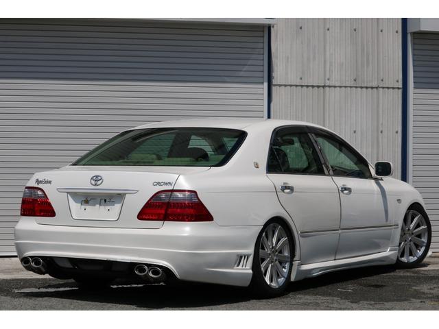 ロイヤルサルーン スピンドルエアロ RS-R車高調 社外アルミホイール HIDヘッドライト ETC レザー調シートカバー CD スマートキー パワーシート エアバック ABS 電動格納ミラー(46枚目)