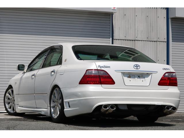 ロイヤルサルーン スピンドルエアロ RS-R車高調 社外アルミホイール HIDヘッドライト ETC レザー調シートカバー CD スマートキー パワーシート エアバック ABS 電動格納ミラー(48枚目)