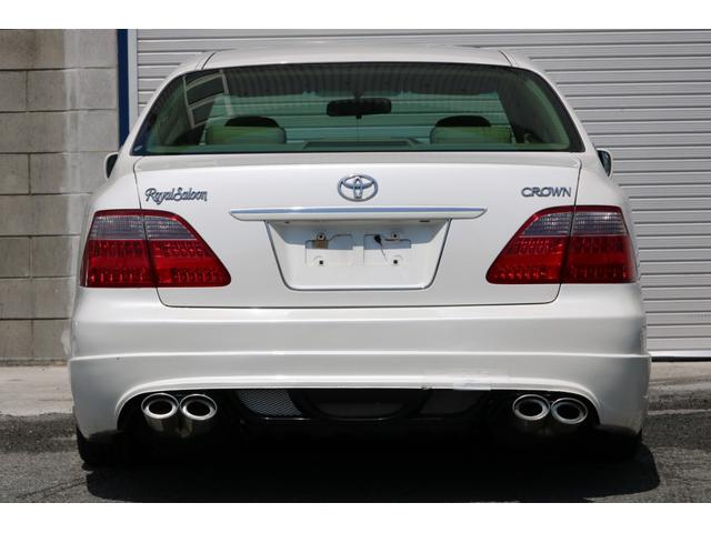 ロイヤルサルーン スピンドルエアロ RS-R車高調 社外アルミホイール HIDヘッドライト ETC レザー調シートカバー CD スマートキー パワーシート エアバック ABS 電動格納ミラー(52枚目)