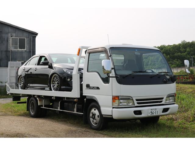 積載車 ローダー 修復歴無し 無事故 上物メーカー 花見台 ラジコン付き 6速MT ウィンチ エアコン パワステ パワーウィンドウ(17枚目)
