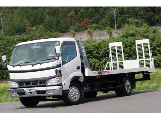 　積載車　ローダー　オートマ　荷台　ＵＮＩＣ（ユニック）　ネオ５（ＵＣ－３５）　超ロング＆ワイド　ラジコン（無線リモコン）付　ウィンチメッキバンパー　メッキミラーカバー　メッキコーナーパネル　ナビ(28枚目)