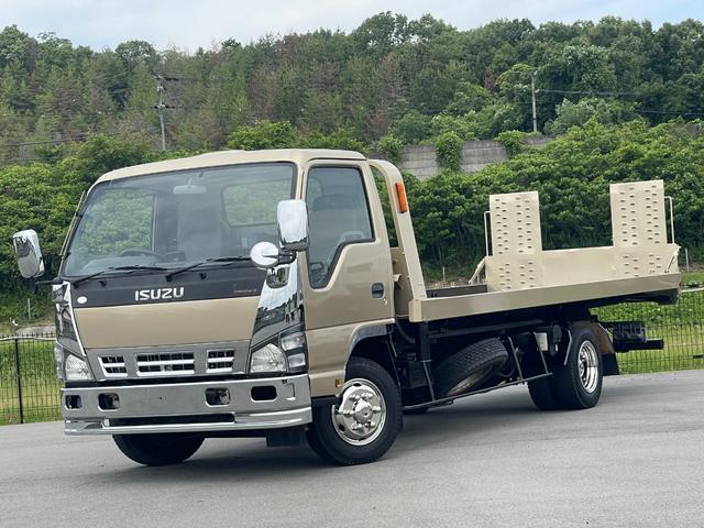 エルフトラック 　積載車　ローダー　極東開発フラトップ（フルフラット）　超ロング＆ワイド　ラジコン（無線リモコン）付　６速ＭＴ　ターボ　ウィンチ　ＥＴＣ　メッキバンパー　エアコン　パワステ　パワーウィンドウ（18枚目）