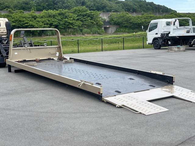 エルフトラック 　積載車　ローダー　極東開発フラトップ（フルフラット）　超ロング＆ワイド　ラジコン（無線リモコン）付　６速ＭＴ　ターボ　ウィンチ　ＥＴＣ　メッキバンパー　エアコン　パワステ　パワーウィンドウ（46枚目）