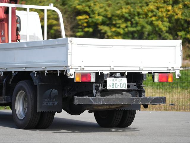エルフトラック 　ＵＮＩＣ　ユニッククレーン　３段クレーン　ＵＲ－Ｖ２６３Ｋ　車検付き　フックイン　　５速ＭＴ　ＥＴＣ　集中ドアロック　パワステ　エアコン　パワーウィンドウ　３人乗り　ディーゼル（35枚目）