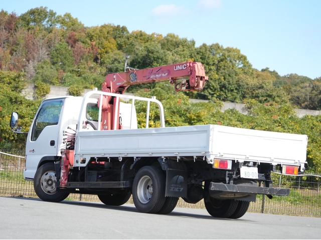 エルフトラック 　ＵＮＩＣ　ユニッククレーン　３段クレーン　ＵＲ－Ｖ２６３Ｋ　車検付き　フックイン　　５速ＭＴ　ＥＴＣ　集中ドアロック　パワステ　エアコン　パワーウィンドウ　３人乗り　ディーゼル（41枚目）