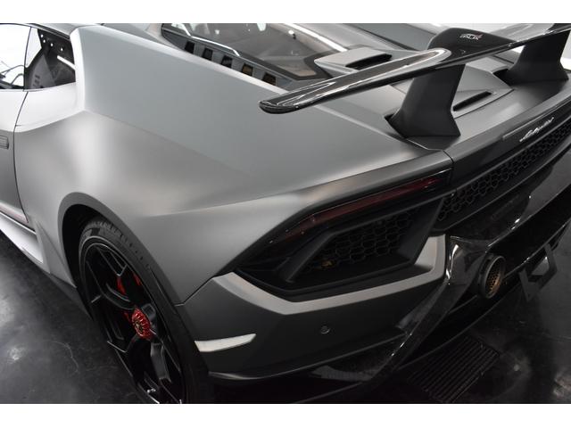 ウラカン ペルフォルマンテ　フロントリフター　フロントプロテクション　グリジオチタン（9枚目）