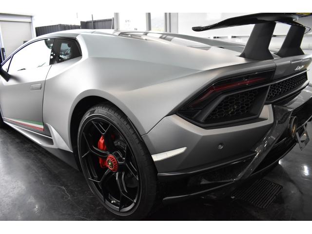 ウラカン ペルフォルマンテ　フロントリフター　フロントプロテクション　グリジオチタン（10枚目）