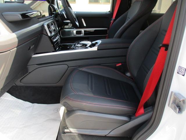 G400d AMGライン ラグジュアリーパッケージ 委託販売車両 アダプティブダンピング 走行900km ワンオーナー 禁煙車 G400d 新色オリパスホワイト新車保障継承(28枚目)