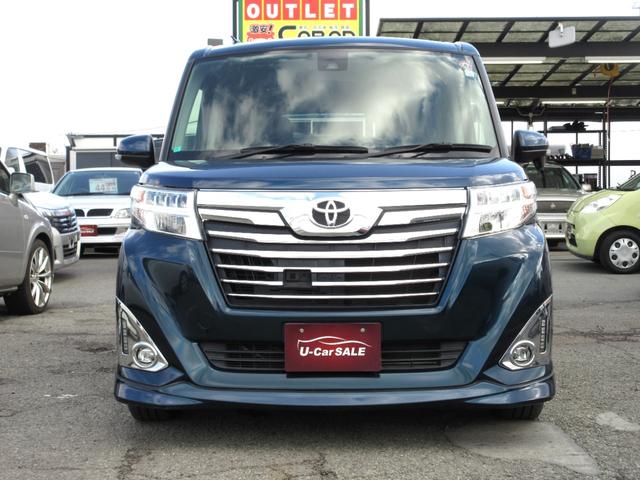 ルーミー カスタムＧ－Ｔ　車検２年付　ナビＴＶ　スマキー　Ｂカメ　ＥＴＣ　衝突軽減Ｂ（2枚目）
