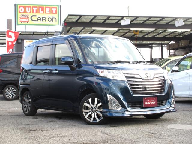 ルーミー カスタムＧ－Ｔ　車検２年付　ナビＴＶ　スマキー　Ｂカメ　ＥＴＣ　衝突軽減Ｂ（6枚目）