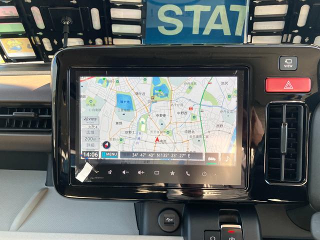 スペーシア ＨＹＢＲＩＤ　Ｘ前後衝突被害軽減ブレーキ　エアコン　パワステ　パワーウィンドウ　エアバック　ＡＢＳ　集中ロック　オートライト　衝突被害軽減ボディ　スペアキーあり　後席プライバシーガラス　パンク修理剤　保証書・取説完備（10枚目）
