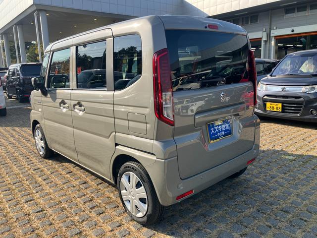 スペーシア HYBRID G前後衝突被害軽減ブレーキ デュアルセンサーブレーキサポート2、後退時ブレーキサポート、オートエアコン、キーレスプッシュエンジンスタート、両側電動格納ミラー、HYBRID、オートライト、運転席シートヒーター、ひじ掛け(9枚目)