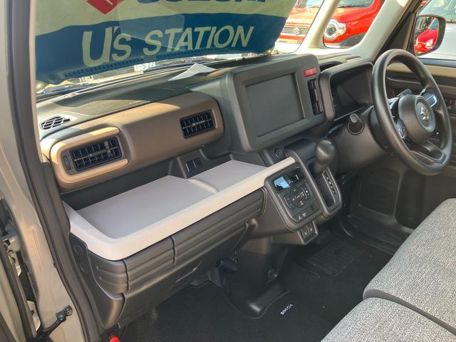 スペーシア HYBRID G前後衝突被害軽減ブレーキ デュアルセンサーブレーキサポート2、後退時ブレーキサポート、オートエアコン、キーレスプッシュエンジンスタート、両側電動格納ミラー、HYBRID、オートライト、運転席シートヒーター、ひじ掛け(57枚目)