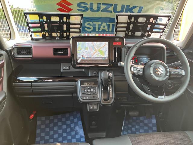 スペーシアカスタム カスタム　ＨＹＢＲＩＤ　ＸＳ全方位カメラ付きナビゲーション　デュアルセンサーブレーキサポート２、後退時ブレーキサポート、オートエアコン、キーレスプッシュエンジンスタート、両側電動格納ミラー、ＨＹＢＲＩＤ、オートライト、運転席シートヒーター（15枚目）