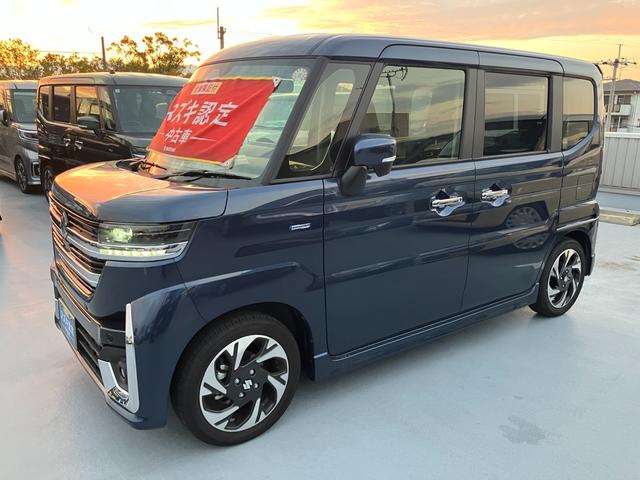 スペーシアカスタム カスタム　ＨＹＢＲＩＤ　ＸＳターボ前後衝突被害軽減ブレーキ（7枚目）