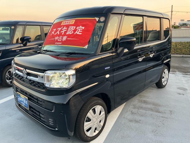 スペーシア HYBRID X前後衝突被害軽減ブレーキ デュアルセンサーブレーキサポート、後退時ブレーキサポート、オートエアコン、キーレスプッシュエンジンスタート、両側電動格納ミラー、HYBRID、オートライト、運転席シートヒーター、(7枚目)