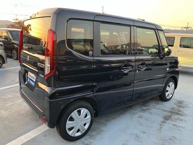 スペーシア HYBRID X前後衝突被害軽減ブレーキ デュアルセンサーブレーキサポート、後退時ブレーキサポート、オートエアコン、キーレスプッシュエンジンスタート、両側電動格納ミラー、HYBRID、オートライト、運転席シートヒーター、(8枚目)