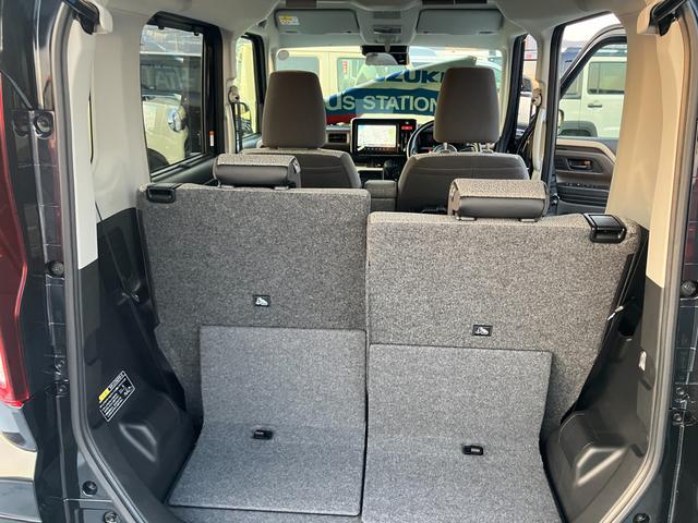 スペーシア HYBRID X前後衝突被害軽減ブレーキ デュアルセンサーブレーキサポート、後退時ブレーキサポート、オートエアコン、キーレスプッシュエンジンスタート、両側電動格納ミラー、HYBRID、オートライト、運転席シートヒーター、(25枚目)