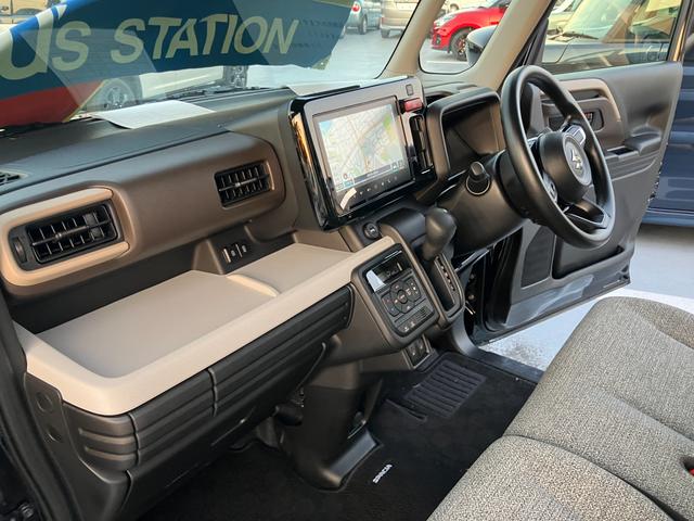 スペーシア HYBRID X前後衝突被害軽減ブレーキ デュアルセンサーブレーキサポート、後退時ブレーキサポート、オートエアコン、キーレスプッシュエンジンスタート、両側電動格納ミラー、HYBRID、オートライト、運転席シートヒーター、(44枚目)