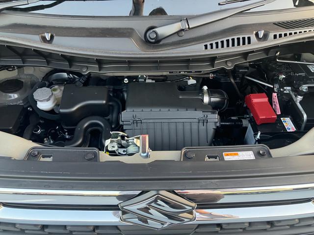 スペーシア HYBRID X前後衝突被害軽減ブレーキ デュアルセンサーブレーキサポート、後退時ブレーキサポート、オートエアコン、キーレスプッシュエンジンスタート、両側電動格納ミラー、HYBRID、オートライト、運転席シートヒーター、(64枚目)