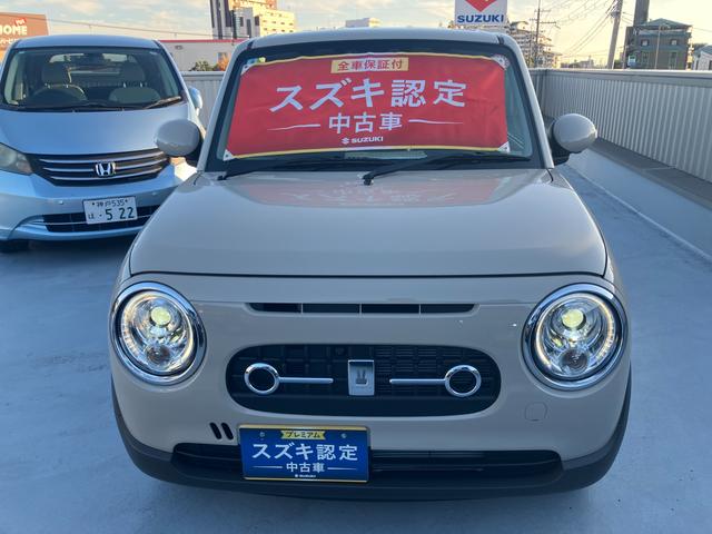 アルトラパンＬＣ ＬＣ　Ｘ　５型前後衝突被害軽減ブレーキ　デュアルカメラブレーキサポート、後退時ブレーキサポート、オートエアコン、キーレスプッシュエンジンスタート、両側電動格納ミラー、オートライト、運転席シートヒーター、（66枚目）
