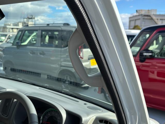 エブリイワゴン ＰＺターボ　標準ルーフ　６型　バックカメラ付オーディオ　デュアルカメラブレーキ｜後席左側ワンアクションパワースライド｜１４インチアルミホイール｜本革巻きステアリングホイール｜リモート格納式ドアミラー｜運転席シートヒーター｜（35枚目）