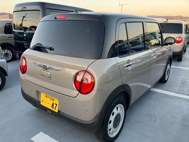 アルトラパンＬＣ ＬＣ　ＨＹＢＲＩＤ　Ｘ　６型　衝突被害軽減ブレーキ　ＬＥＤ　デュアルセンサーブレーキＩＩ｜ＨＹＢＲＩＤ｜ＬＣ専用フロントグリル｜アルミホイール｜本革巻きステアリングホイール｜３６０°プレミアムＵＶ＆ＩＲカットガラス｜照明付バニティミラー｜ナノイーＸ搭載｜（63枚目）