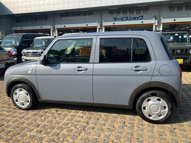 アルトラパン HYBRID G 6型 衝突被害軽減ブレーキ ハロゲン デュアルセンサーブレーキサポート2、後退時ブレーキサポート、エアコン、キーレスプッシュエンジンスタート、両側電動格納ミラー、HYBRID、オートライト、運転席シートヒーター(5枚目)