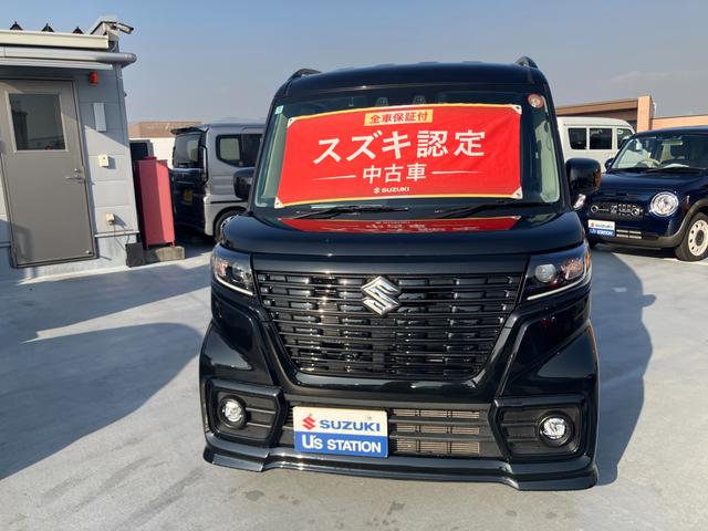 スペーシアベース ＸＦ　全方位モニター付ナビ　ＥＴＣ　後席右側電動Ｓドア　デュアルカメラブレーキ｜ＬＥＤヘッドランプ｜１４インチアルミホイール｜ルーフレール｜後席右側ワンアクションパワースライド｜アダプティブクルーズコントロール｜シートヒーター｜（4枚目）