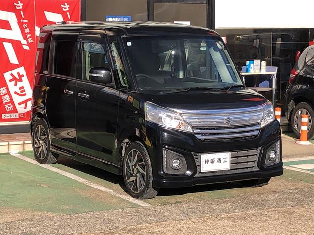 スペーシアカスタム ＸＳ　両側パワースライドドア　１５インチＡＷオートエアコン　スマートキー　プッシュスタート　シートヒーター　フルフラット　ベンチシート　ＨＩＤヘッドランプ（6枚目）