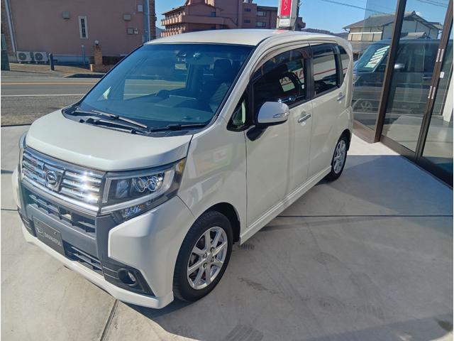 ムーヴ カスタム X SAII 安全装置付 ナビゲーション付 テレビ付 バックモニター付 純正ドライブレコーダー付 スマートキー付 アイドルストップ付 オートエアコン付 サイドバイザー付 フロアマット付 パワステ付(5枚目)