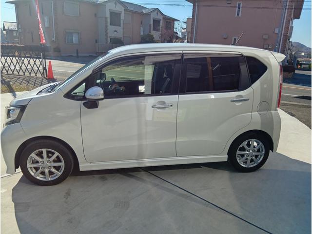 ムーヴ カスタム X SAII 安全装置付 ナビゲーション付 テレビ付 バックモニター付 純正ドライブレコーダー付 スマートキー付 アイドルストップ付 オートエアコン付 サイドバイザー付 フロアマット付 パワステ付(6枚目)