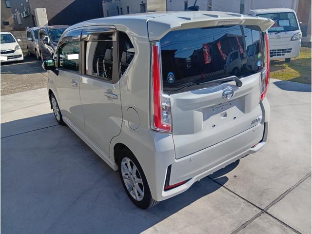 ムーヴ カスタム X SAII 安全装置付 ナビゲーション付 テレビ付 バックモニター付 純正ドライブレコーダー付 スマートキー付 アイドルストップ付 オートエアコン付 サイドバイザー付 フロアマット付 パワステ付(7枚目)