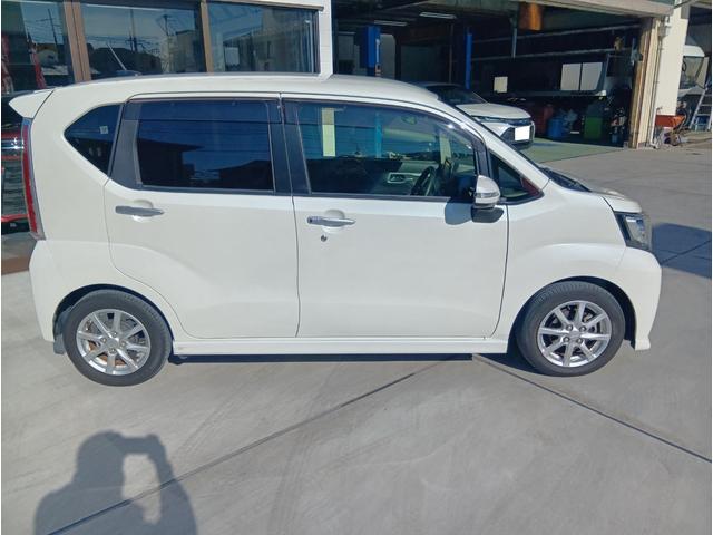 ムーヴ カスタム X SAII 安全装置付 ナビゲーション付 テレビ付 バックモニター付 純正ドライブレコーダー付 スマートキー付 アイドルストップ付 オートエアコン付 サイドバイザー付 フロアマット付 パワステ付(10枚目)