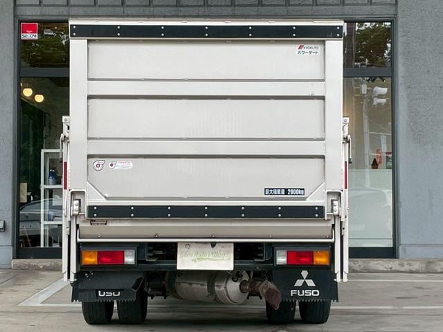 キャンター Ｗキャブ全低床　昇降荷重Ｖ６００　垂直式パワーゲート　バックカメラ　ドラレコ　ＥＴＣ　ワンオーナー　三方開　後輪ダブル　フロントフォグランプ　Ｂｌｕｅｔｏｏｔｈ　アクセサリーソケット　シートカバー　サイドバイザー（47枚目）